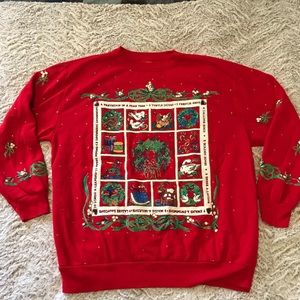📦 FAST SHIP! Vintage Christmas Sweatshirt Ugly